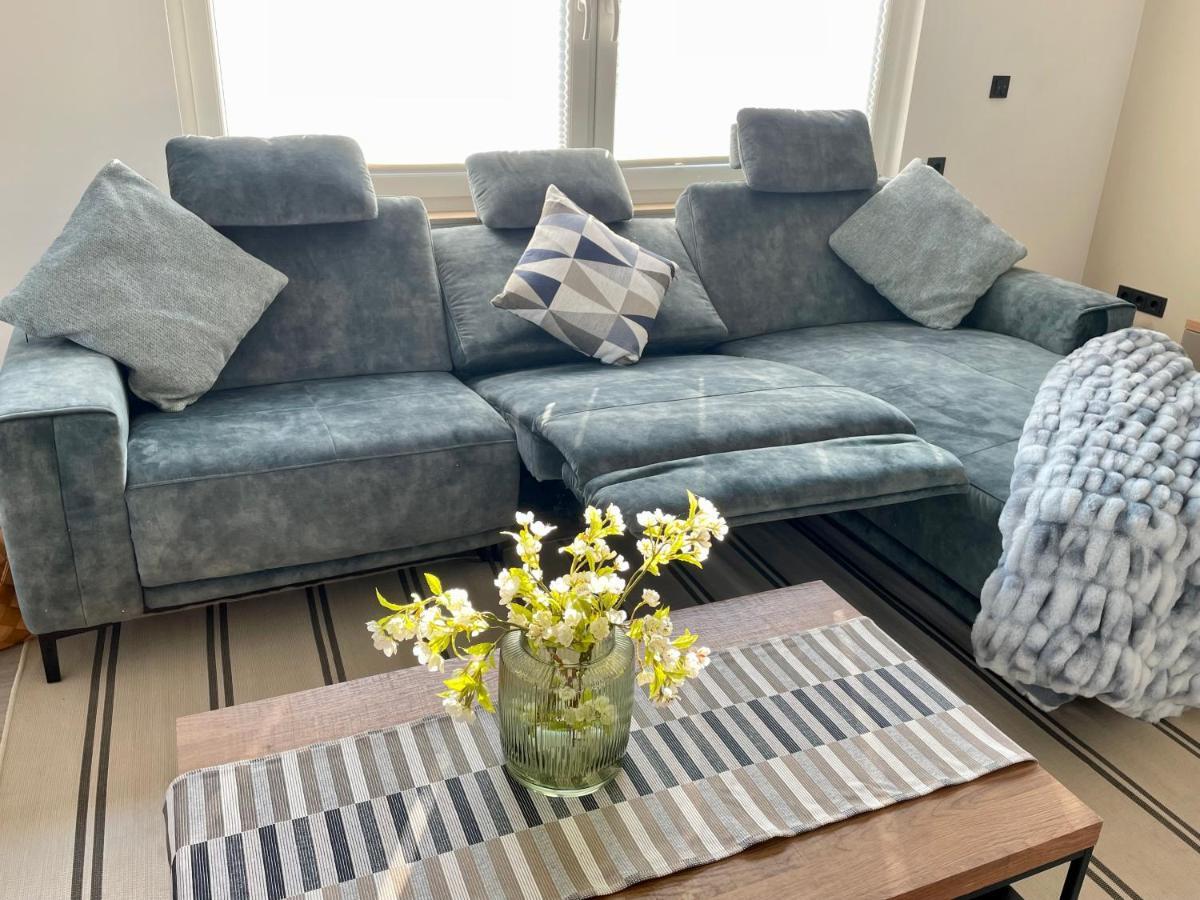 Wellnesshome Fontaneweg Mit Sauna, Terrasse Und Garten Espelkamp-Mittwald Eksteriør bilde