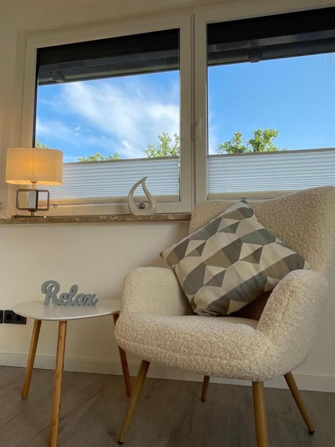 Wellnesshome Fontaneweg Mit Sauna, Terrasse Und Garten Espelkamp-Mittwald Eksteriør bilde